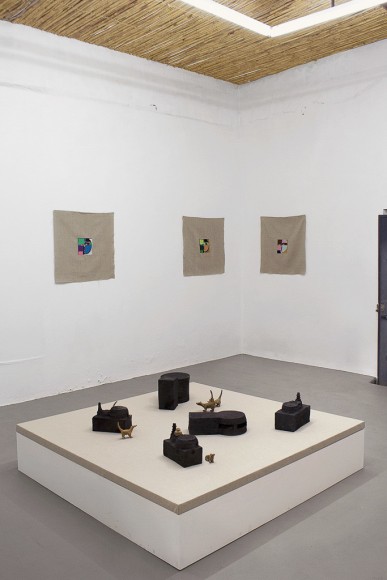 Marina Pinsky, Base of a column, Installation view: Parallel, Oaxaca, 2018