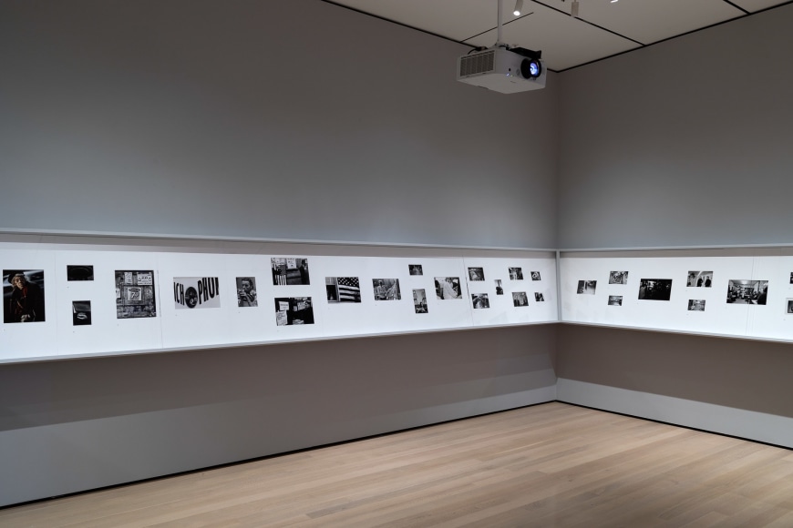 Installation view of Stephen Shore. The Museum of Modern Art, NY, November 19, 2017 – May 28, 2018.