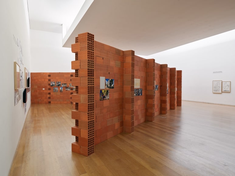 Installation views, 'Not Post-Modernism. Dan Graham and 20th-Century Architecture', Fundação de Serralves - Museu de Arte Contemporânea, Porto (Portugal), from 13 OCT 2023 to 31 MAR 2024.
