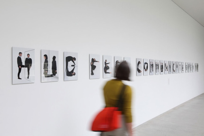 Jeppe Hein, Installation view: 360°, 21st Century Museum of Contemporary Art, 2011