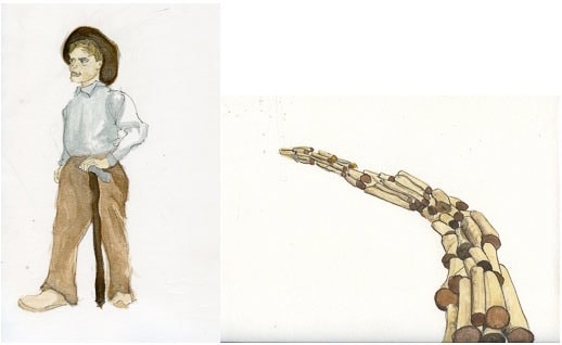 Amy Wenzel, Watercolor on paper