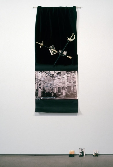 Karen Kilimnik, The Hellfire Club episode of the Avengers, 1989, Installation view: 303 Gallery, New York, 2001
