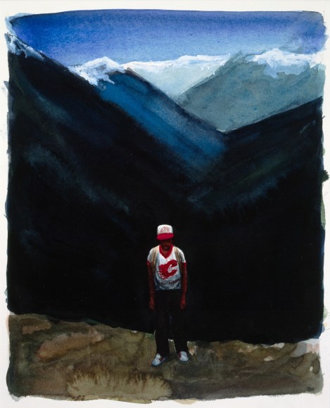 Tim Gardner, Untitled (Nick, Calgary Flames Shirt) , 1999