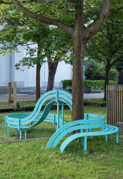 Exhibition view: May You Live In Interesting Times, 58th International Art Exhibition – La Biennale di Venezia, Venice, 2019, © Jeppe Hein, courtesy 303 Gallery, New York; König Galerie, Berlin; Galleri Nicolai Wallner, Copenhagen. Photo: Andrea Rossetti