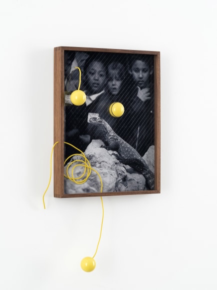 Elad Lassry, Untitled (Children, Lizard), 2016