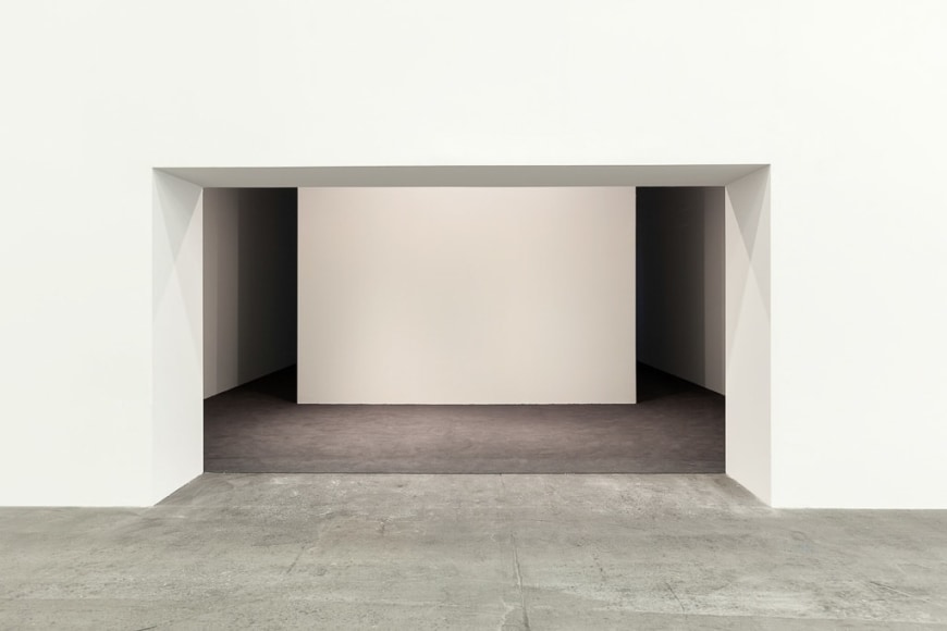 Jacob Kassay, Untitled, 2011, Installation view: Art Basel | Art Unlimited 2015
