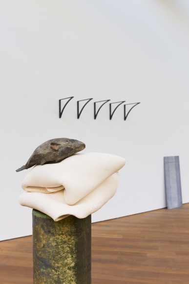 Installatation view: Katinka Bock - Smog / Tomorrow’s Sculpture, Mudam Luxembourg, 2018, Photo: Johannes Schwartz
