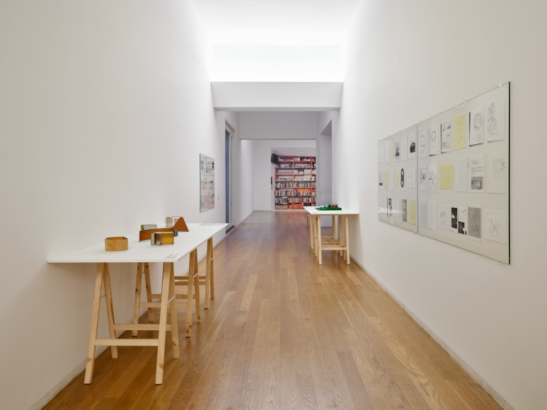 Installation views, 'Not Post-Modernism. Dan Graham and 20th-Century Architecture', Fundação de Serralves - Museu de Arte Contemporânea, Porto (Portugal), from 13 OCT 2023 to 31 MAR 2024.