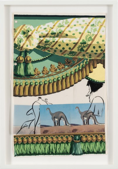 Sue Williams, Curtain, 2017
