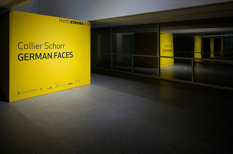 Collier Schorr Installation view: German Faces