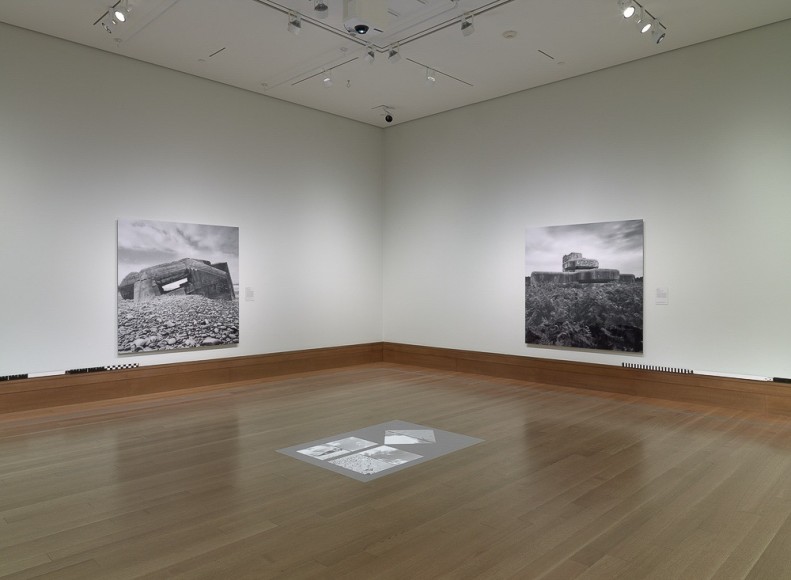 Installation view of In Focus: Jane and Louise Wilson's Sealander, 2017