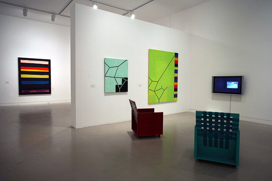 Mary Heilmann, To Be Someone Orange, County Museum of Art, 2007