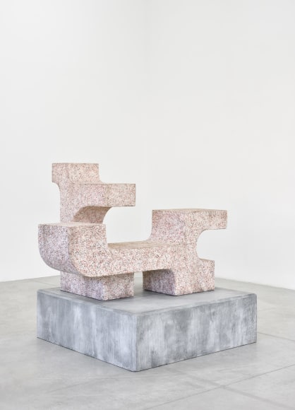 Valentin Carron Installation view: Zéro Virgule Nul, Le Consortium, Dijon, 2020