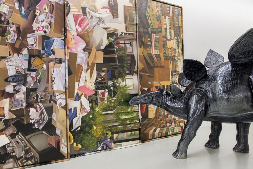 Rob Pruitt, Installation view:&nbsp;History of the World, Kunstverein Freiburg, 2012