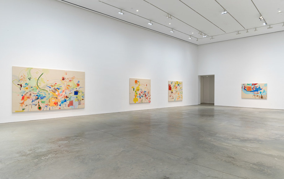 Sue Williams, Installation view: 303 Gallery, 2017