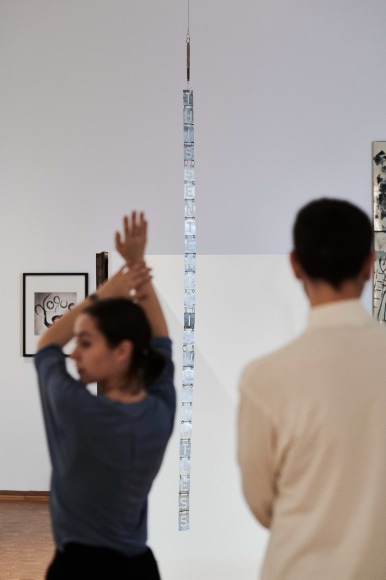 performance view &ldquo;Treatise on the Veil&rdquo;, Museum Ludwig, Cologne