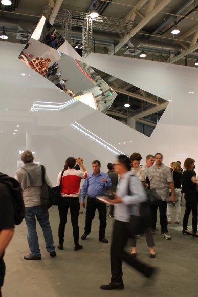 Jeppe Hein, Installation view: Art Basel | Art Unlimited 2015