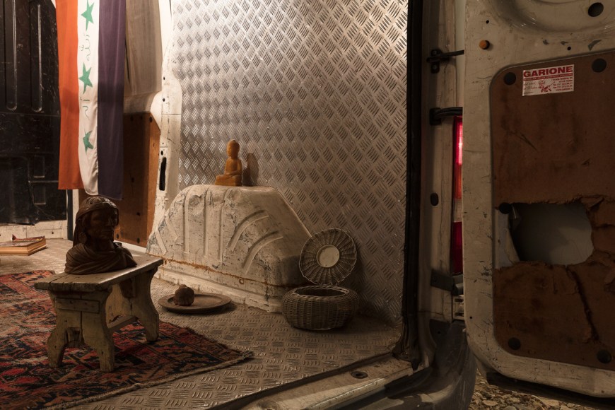 Mike Nelson, Installation view: L'Atteso, OGR - Officine Grandi Riparazioni, Turino, 2018