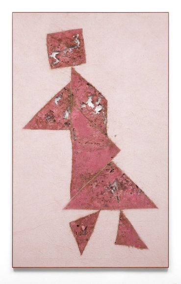 Sam Falls, Untitled (Marfa, TX, Woman), 2014