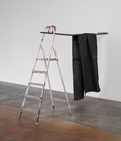 Installation view: Katinka Bock, 40 Räuber, MAMCO, Genève, 2013, Photo: Ilmari Kalkkinen