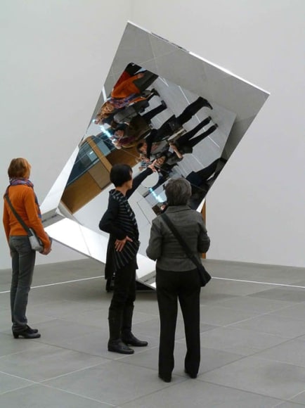 Jeppe Hein, Installation view: 1 X MUSEUM, 10 X ROOMS, 1 X WORKS, Neues Museum N&uuml;rnberg, Germany, 2010