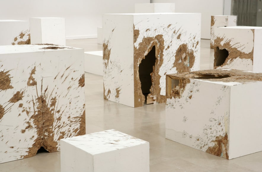 Mike Nelson, Installation view:&nbsp;Le Cannibale (Parody, Consumption and Institutional Critique)