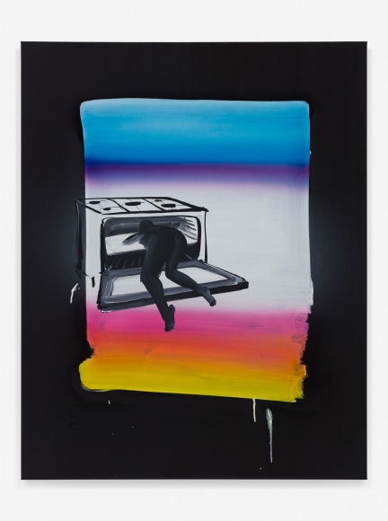 Tala Madani, Oven Light, 2018