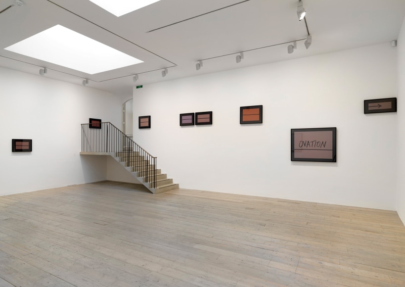 Larry Johnson, Installation view: On Location, Raven Row, London, 2015