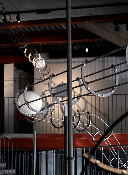 Installation view: Jeppe Hein, Distance, konschtal Esch, Luxembourg - (c) Christof Weber