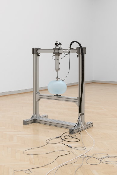 Nina Canell, Installation view: Reflexologies, Kunstmuseum St. Gallen, Switzerland, 2018