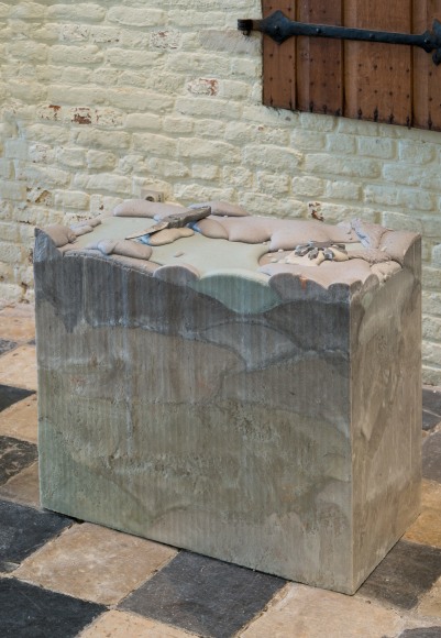 Marina Pinsky, Not yet titled (Foam Blocks 1-10), 2017