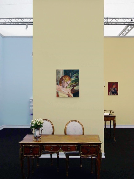 Karen Kilimnik, Installation view: Frieze London, 303 Gallery Booth, 2003