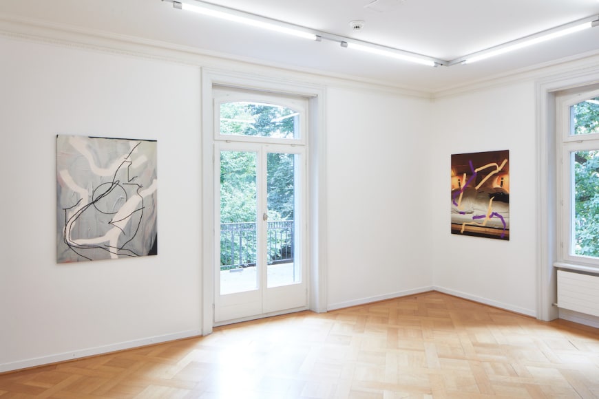 Installation view: Kim Gordon for Design Office feat. In-House Photography by Josephine Pryde, Museum im Bellpark Kriens, 2022. Photo: © Martin Stollenwerk