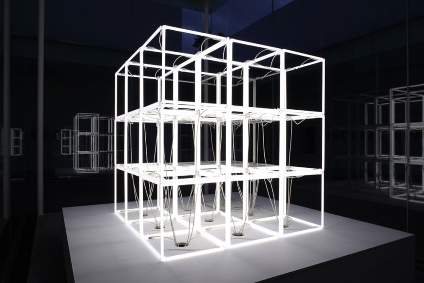 Jeppe Hein, Installation view: 360°, 21st Century Museum of Contemporary Art, 2011