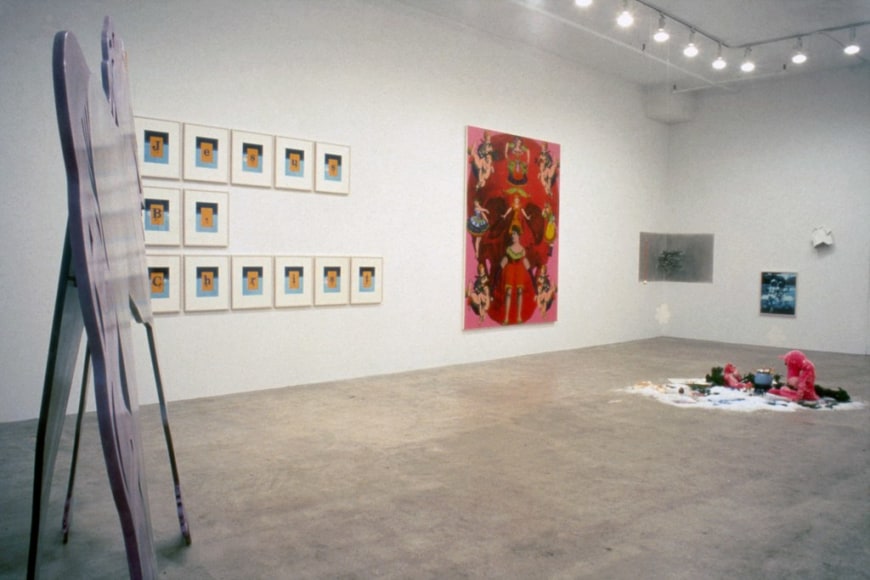 Installation view:, Group Exhibition: David Cabrera, Anne Doran, Andreas Gursky, Larry Johnson, Karen Kilimnik, Liz Larner, Pruitt • Early, Thomas Ruff, Collier Schorr, Karen Sylvester