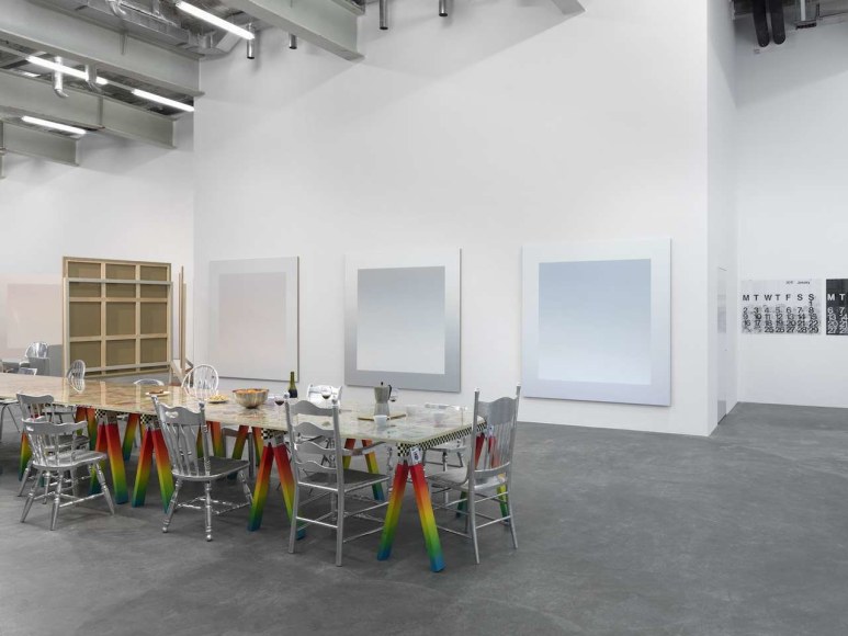 Installation view, Rob Pruitt, The Church, Kunsthalle Zürich, 2017. Photo: Annik Wetter
