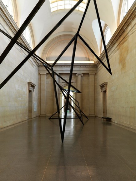 Eva Rothschild, Installation view: Tate Britain Duveens Commission, 2009