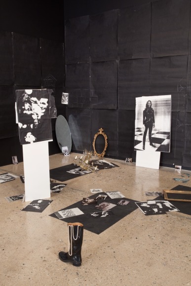 Karen Kilimnik, The Hellfire Club episode of the Avengers, 1989, Installation view: 303 Gallery, New York, 2011