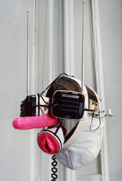 Vito Acconci, Virtual Pleasure Mask, 1993