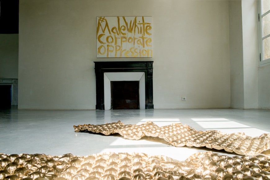 Installation view: &quot;Rodney Graham &amp; Kim Gordon,&quot; Le Consortium, Acad&eacute;mie Conti, Vosne-Roman&eacute;e, 2017