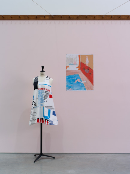 Dominique Gonzalez-Foerster, euqinimod & costumes, 2014, Installation at 303 Gallery, 2014