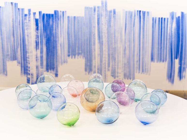 Exhibition view: Jeppe Hein, Inhale-Hold-Exhale, Kunstmuseum Thun, 2018