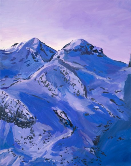 Karen Kilimnik, the French Alps, 2007