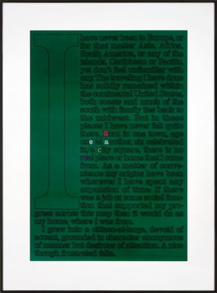 Larry Johnson, Untitled (Fella), 1989