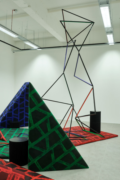 Eve Rothschild, Installation view: The Shrinking Universe,&nbsp;Void Gallery, Derry, Ireland, 2021