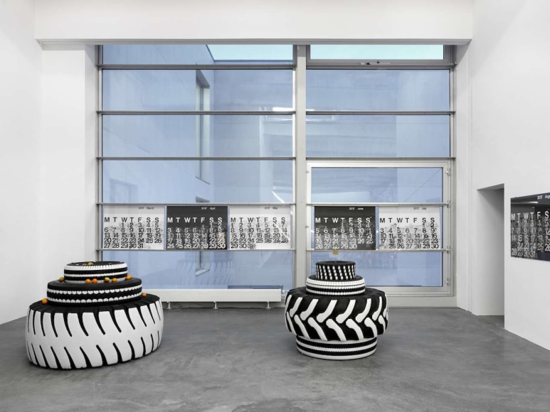 Installation view, Rob Pruitt, The Church, Kunsthalle Zürich, 2017. Photo: Annik Wetter