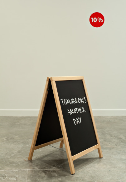 Ceal Floyer, Installation view: Auto Focus, Museum of Contemporary Art North Miami. 2010