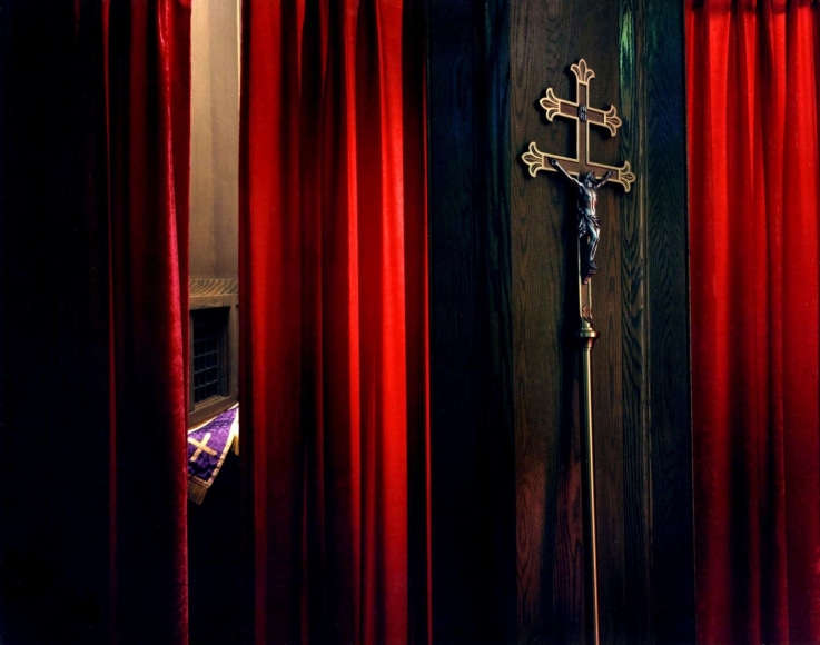 Bruce Wrighton, Confessional, Saint Stanislaus Koska Church, Binghamton, NY, 1986