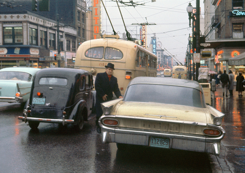 Fred Herzog Man in a Black Hat, 1960