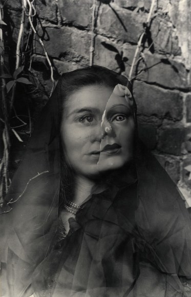 Clarence John Laughlin The Masks Grow To Us, 1947